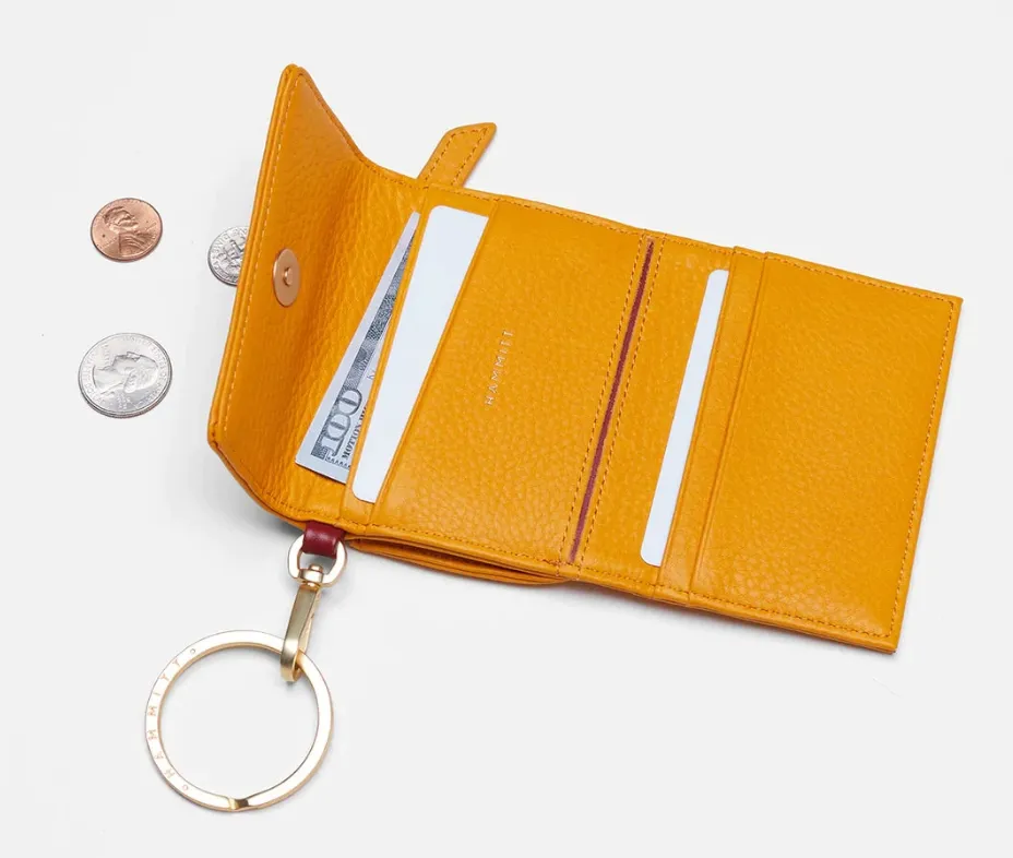 Royce Key Wallet - Tangerine