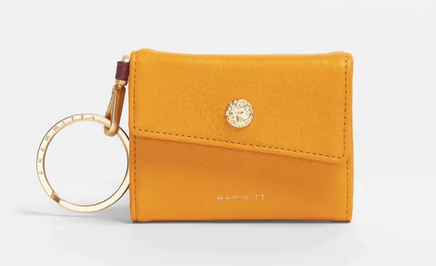 Royce Key Wallet - Tangerine