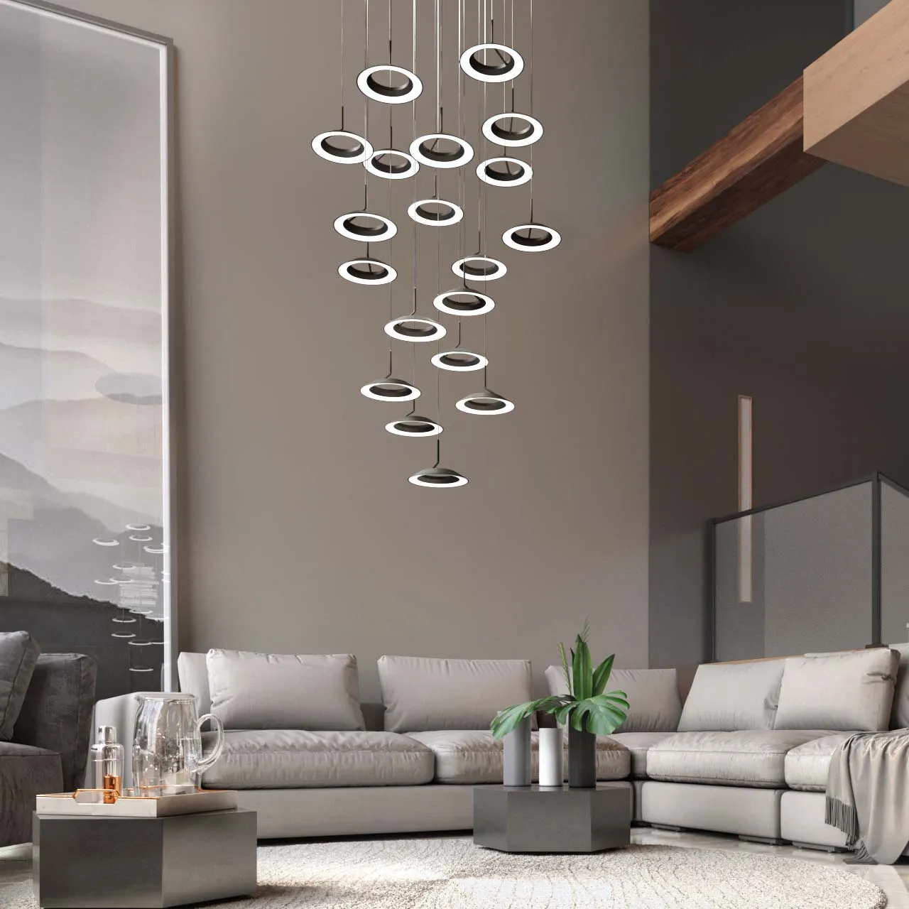 Royyo Circular Pendant Light