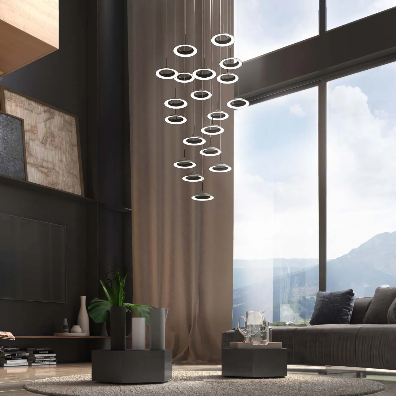 Royyo Circular Pendant Light