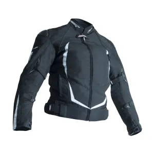 RST 2961 Blade Sport II CE Ladies Textile Motorcycle Jacket - Black/White