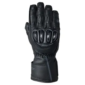 RST S1 CE Mens Waterproof Leather Motorcycle Gloves - Black