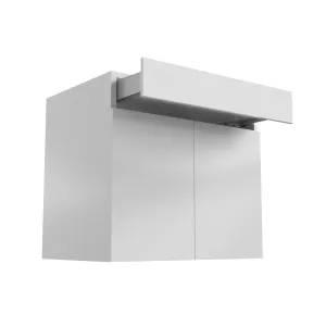 RTA - Glossy White - Double Door Base Cabinets | 33"W x 34.5"H x 24"D