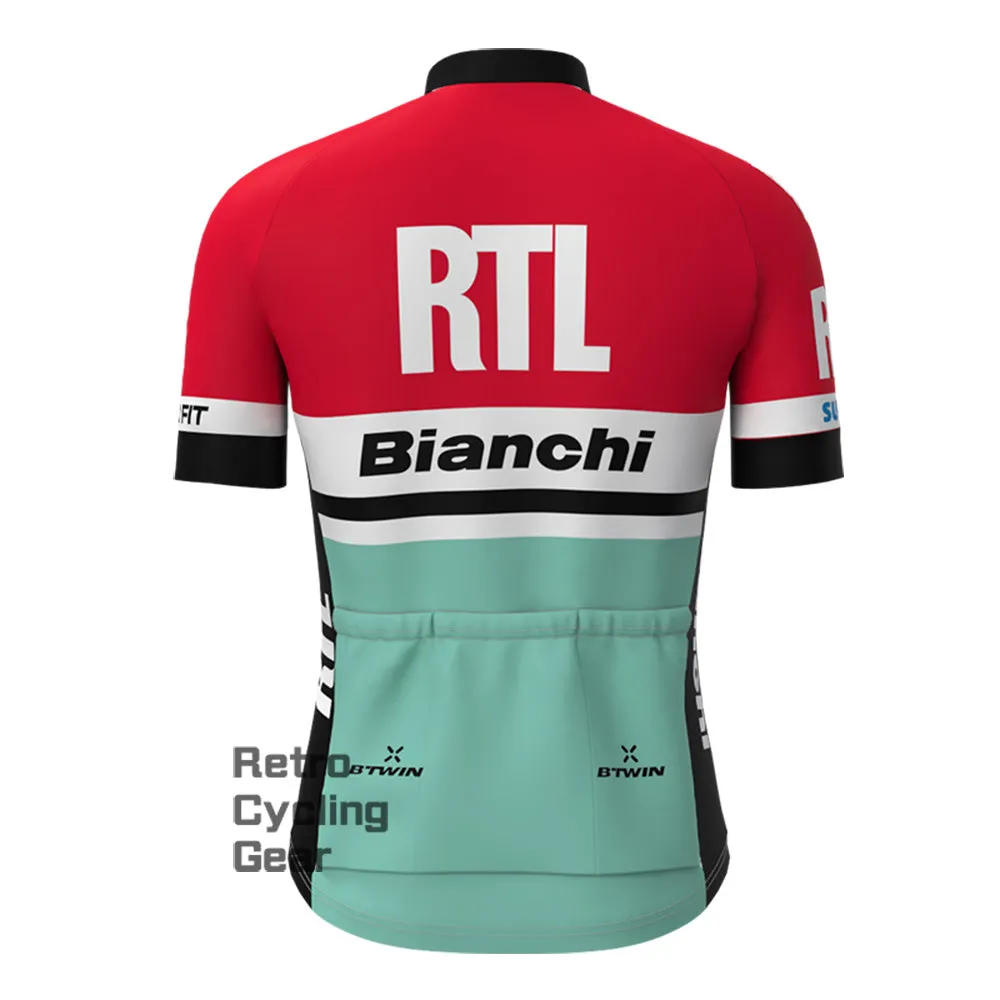 RTL Bianchi Short Sleeve Cycling Jersey