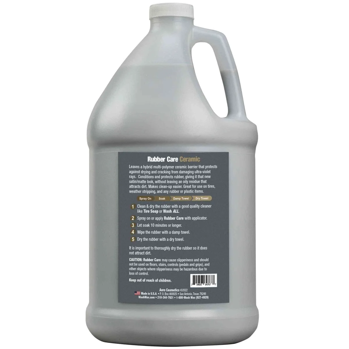 Rubber Care 1 Gallon - Rubber & Plastics Conditioner and Protectant