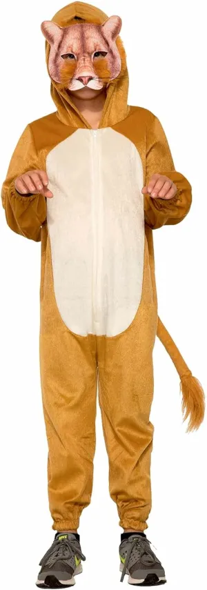 Rubie's Childrens Lion Jumpsuit With Mask