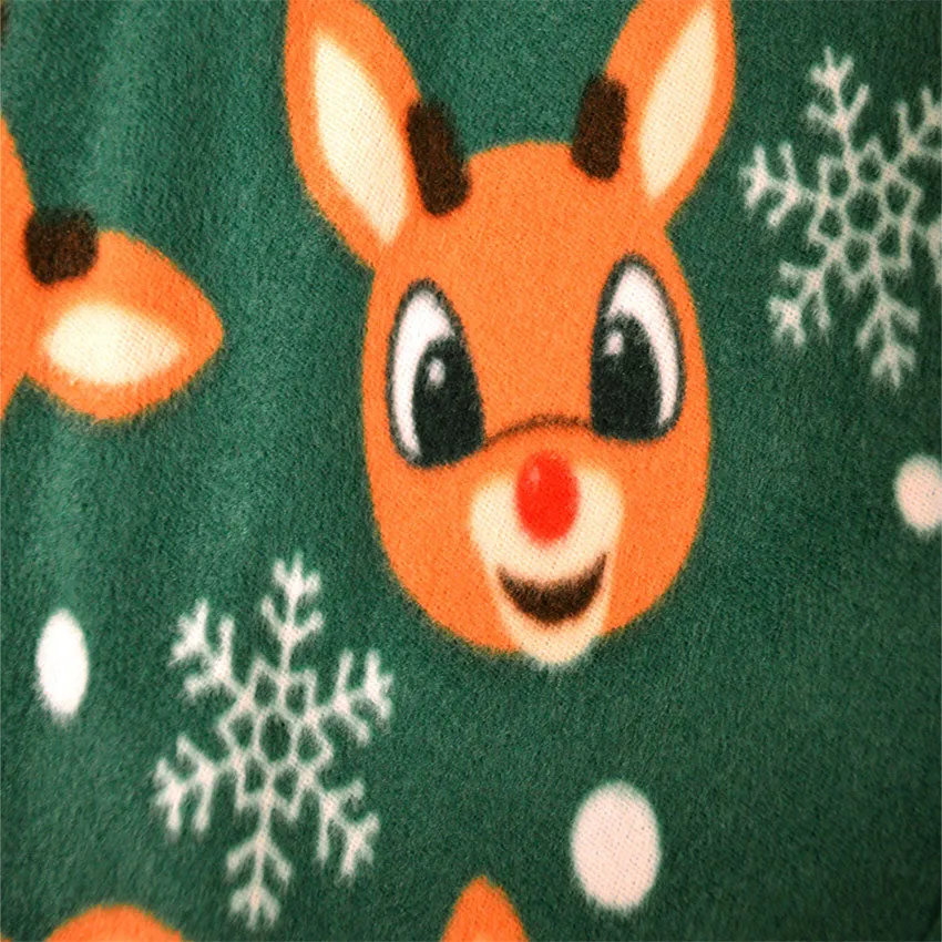 Rudolph The Red-Nosed Reindeer Fleece Christmas Toddler Pajama