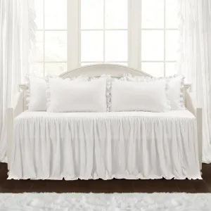 Ruffle Skirt Daybed Cover 5 Piece Set