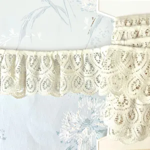 Ruffled Polyester Lace