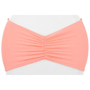 Ruffled Spandex Chair Band - Coral