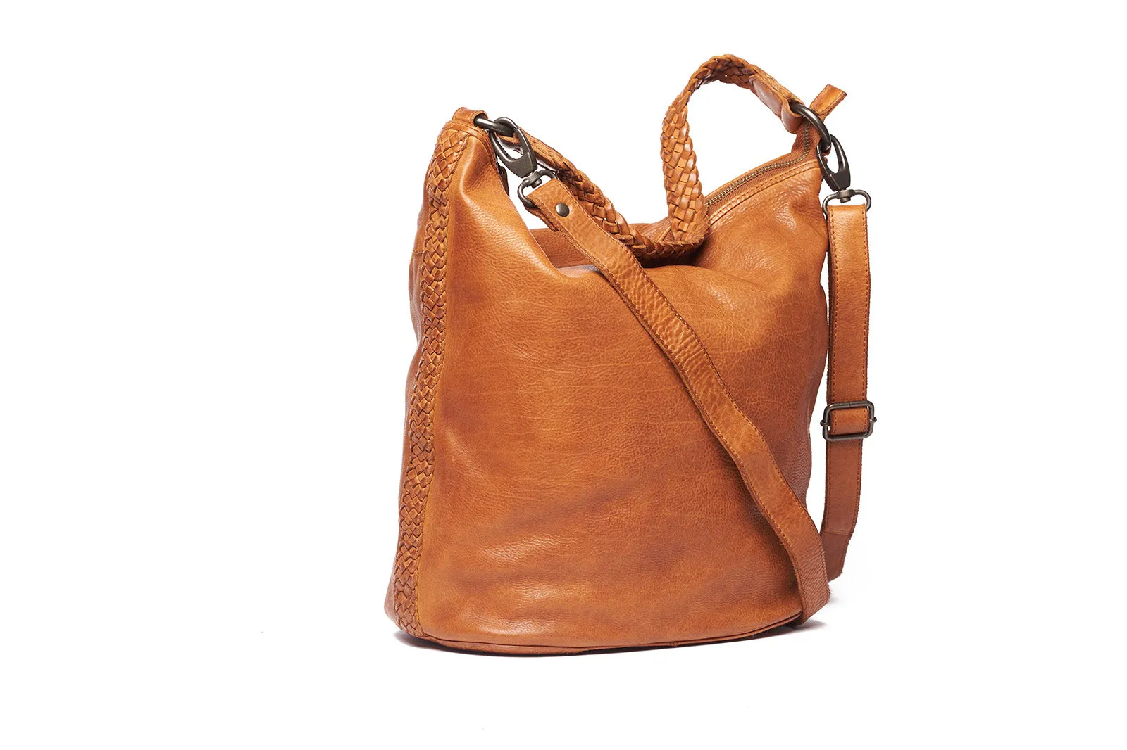 Rugged Hide Danielle large Hobo leather bag