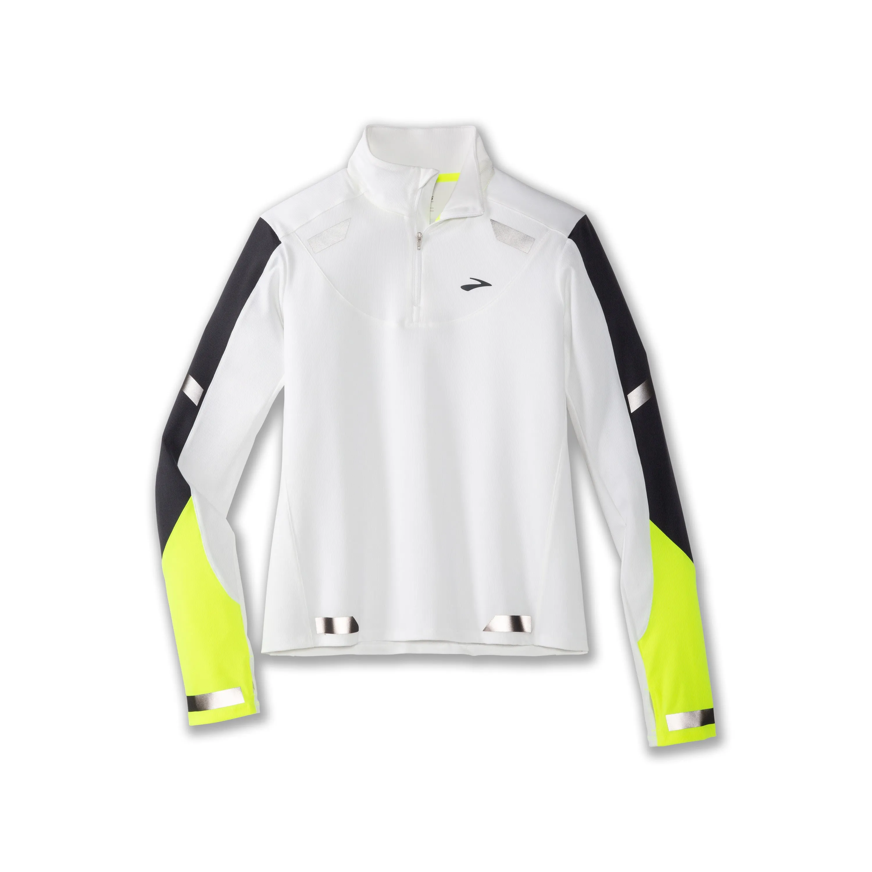 Run Visible 1/2 Zip | White/Asphalt/Nightlife