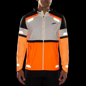 Run Visible Jacket 2.0 | Ecru/Fluoro Flash/Black