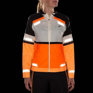 Run Visible Jacket 2.0 W | Ecru/Fluoro Flash/Black