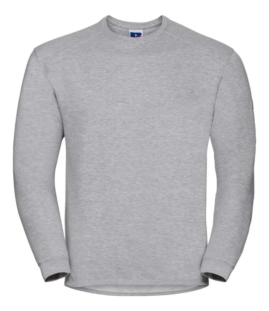 Russell Heavyweight Sweatshirt | Light Oxford