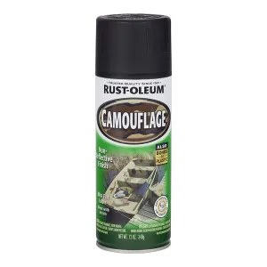 RUST-OLEUM Camouflage Spray 340g Aerosol Ultra Flat Black