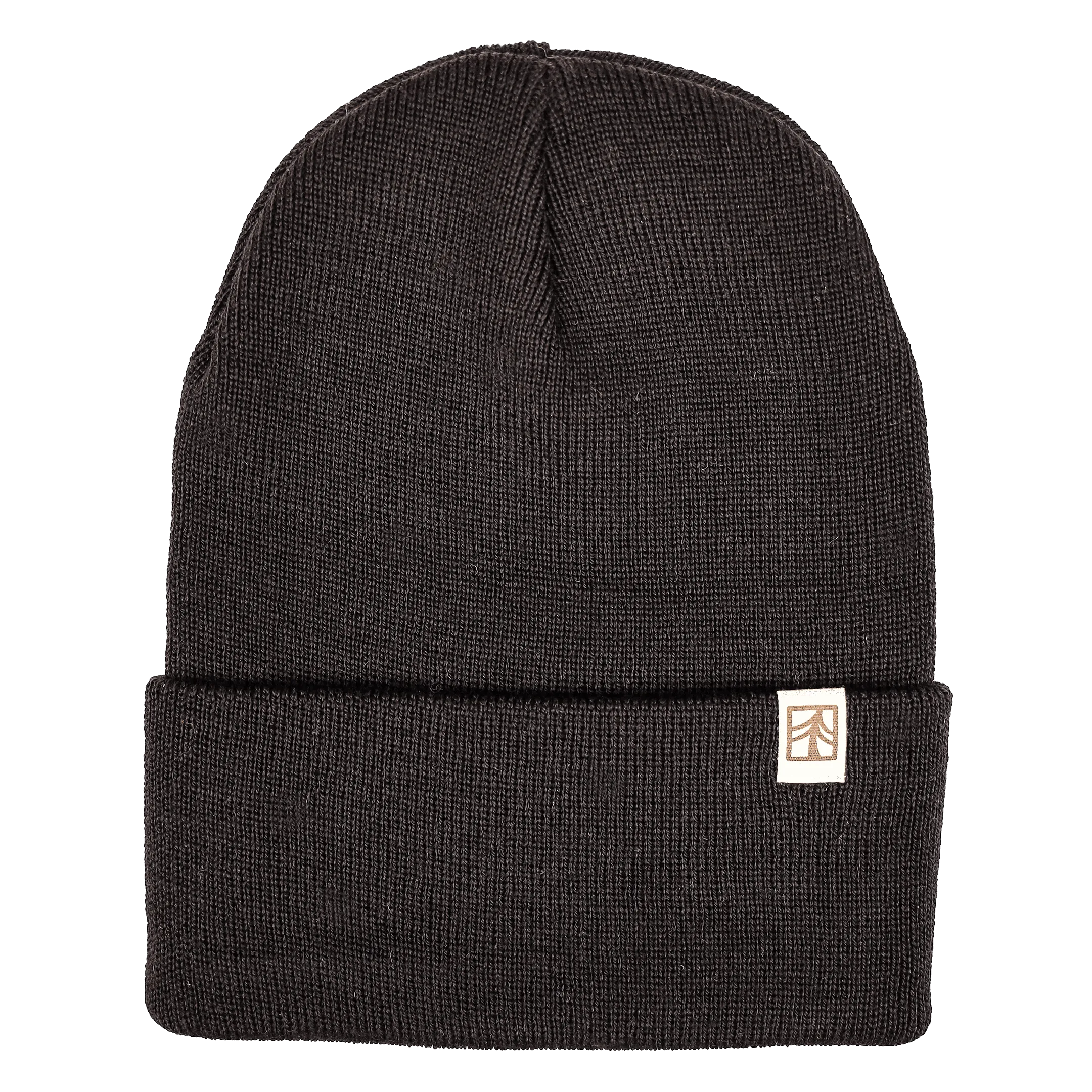 Rustek 100% Merino Wool Watch Cap | Black