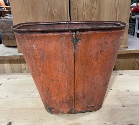 Rustic Metal Bucket    #6117