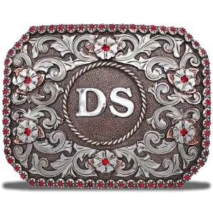 Rustic Romance Custom Buckle