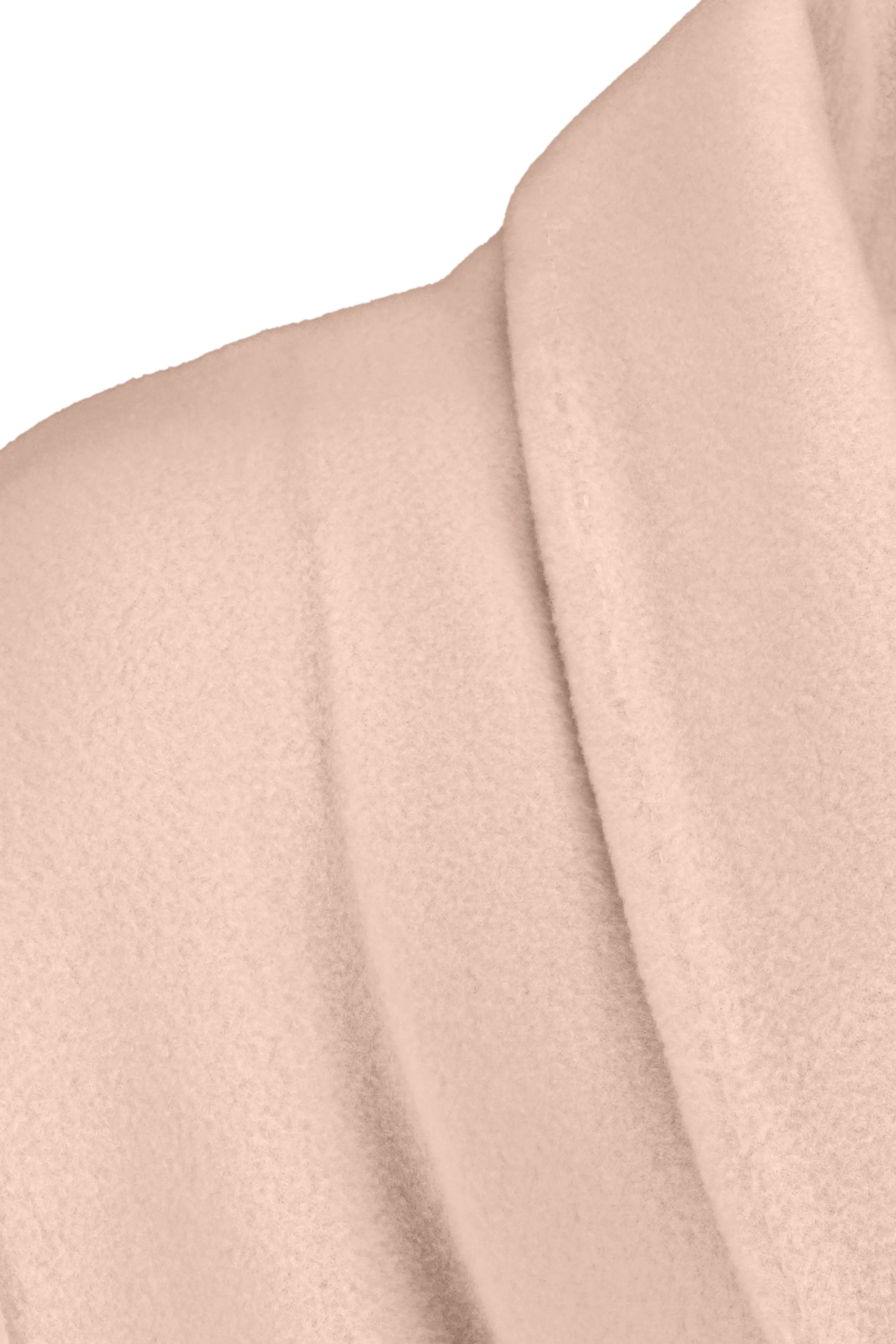 Ruth Luxury Plush Long Robe Beige