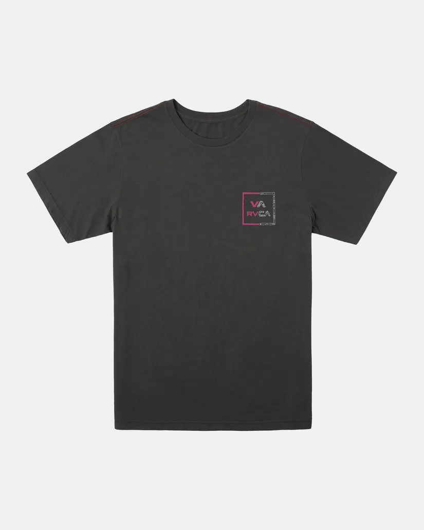 RVCA VA ALL THE WAY TEE - PIRATE BLACK