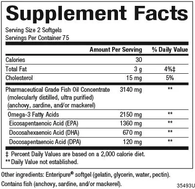 RxOmega-3 2150mg EPA/DHA/DPA