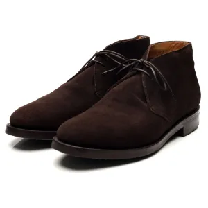 'Ryder 3' Dark Brown Suede Chukka Boots UK 9 F