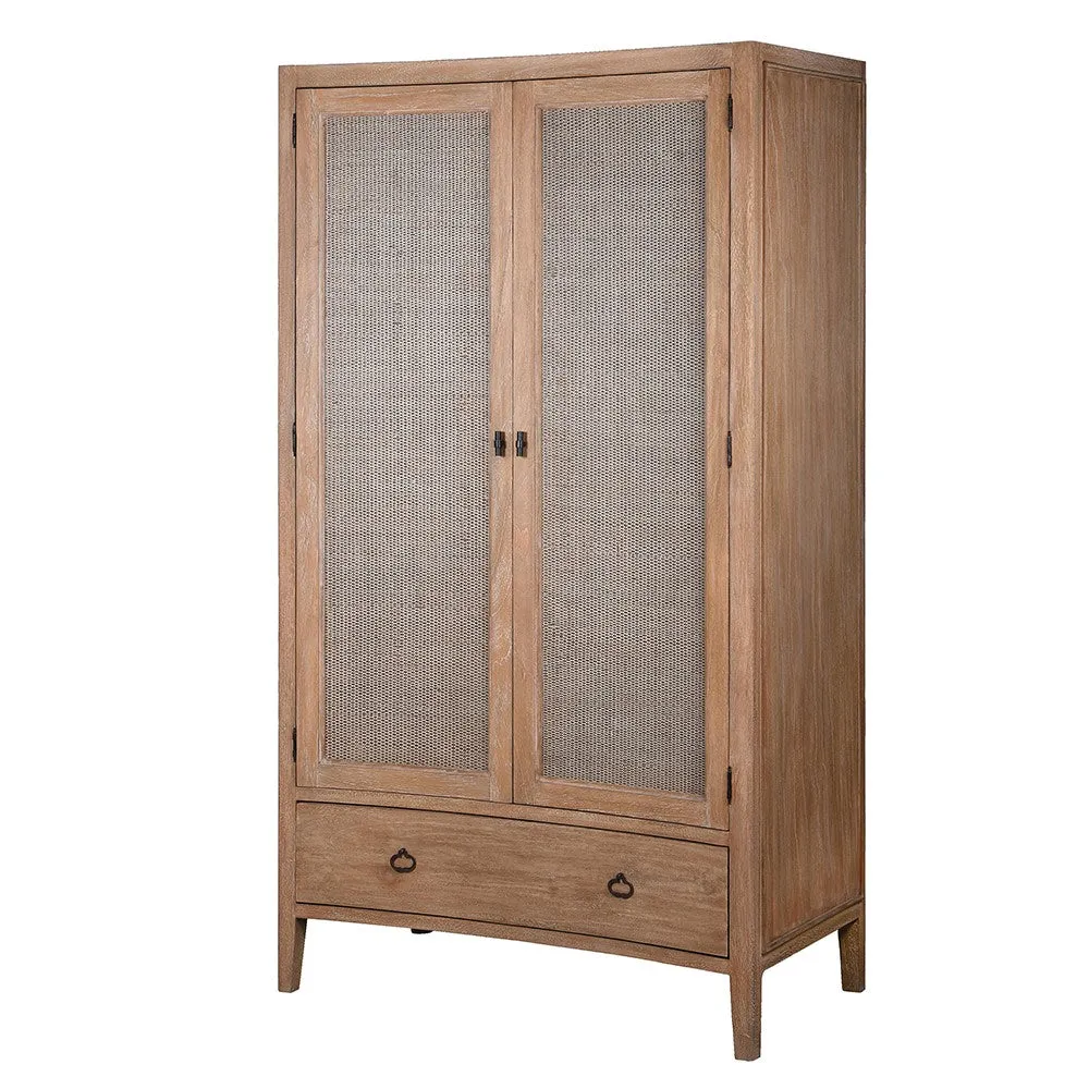 Ryett 2-Door Wardrobe with 1 Drawer