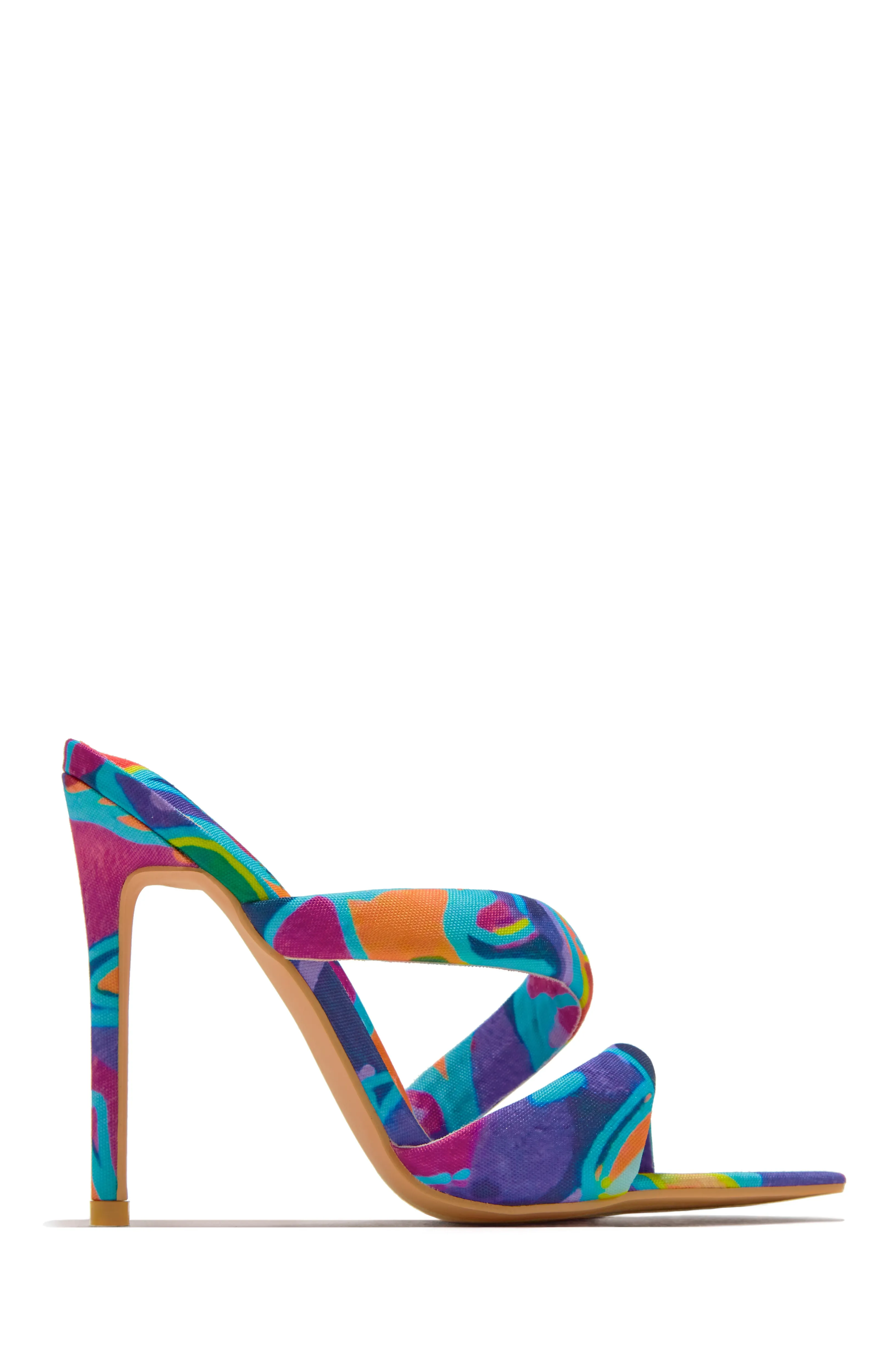 Ryett High Heel Mules - Multi