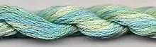 S-214 Happy Hannah-  Dinky Dyes - 6 Stranded Silk Thread