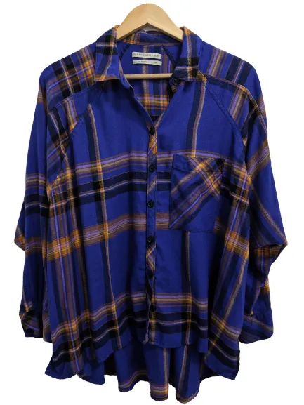 [S] Urban Outfitters Oversized Flannel Plaid