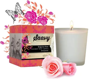 Saavy Naturals Bulgarian Rose Candle