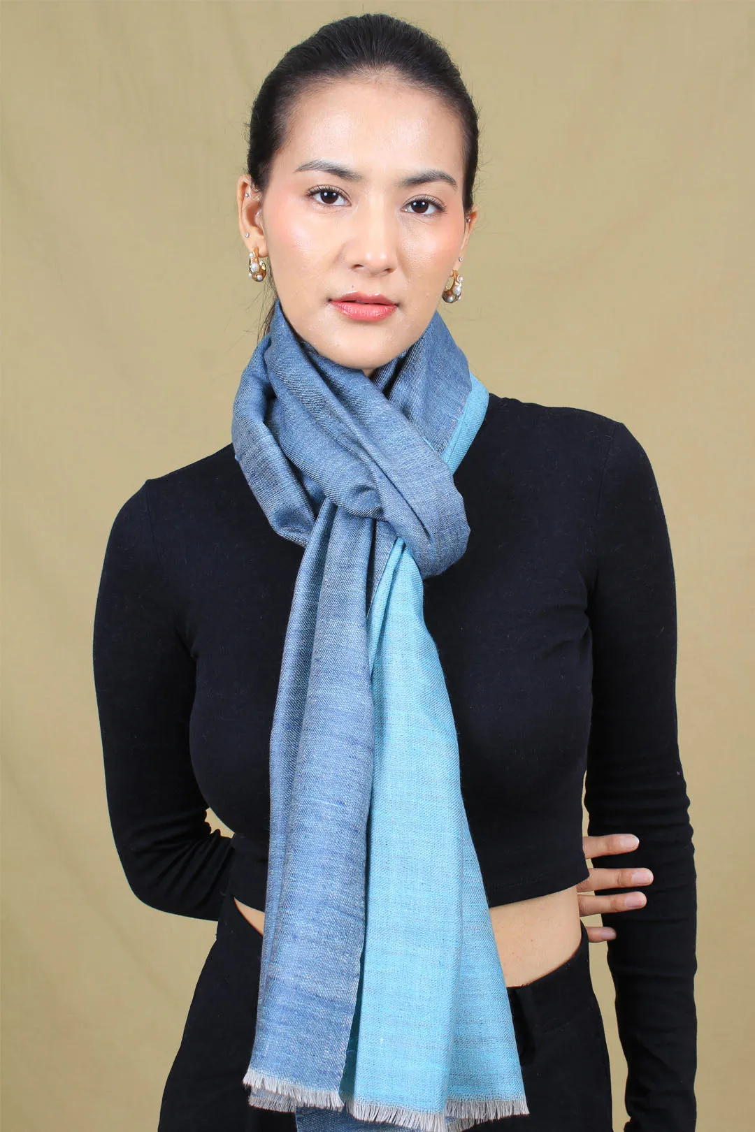 Sabiha Reversible Cashmere Stole