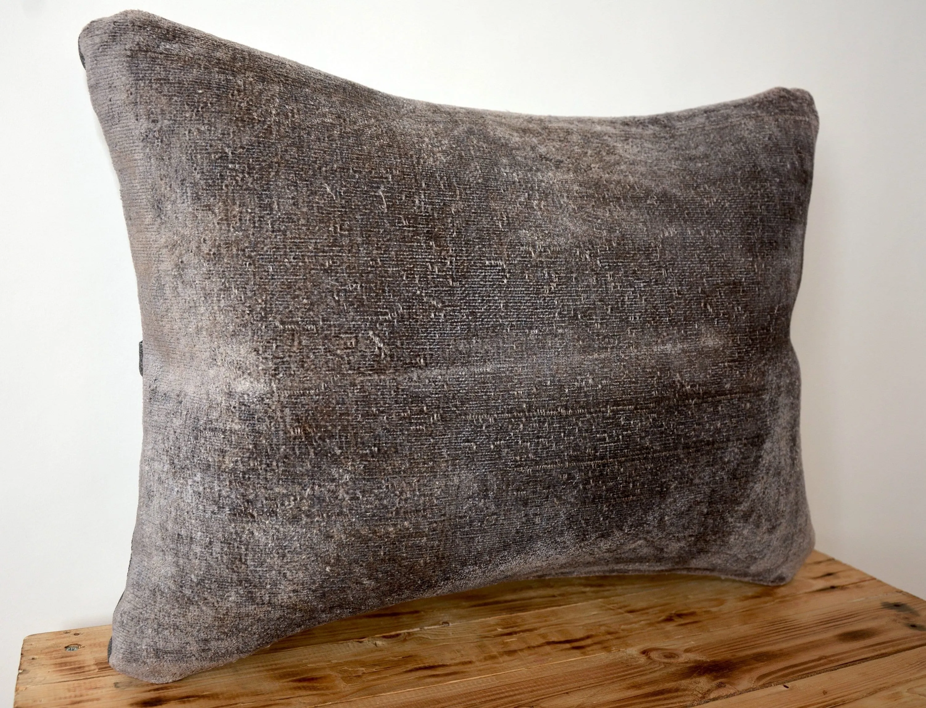 Sable - Gray Bamboo Silk Pillow Cover