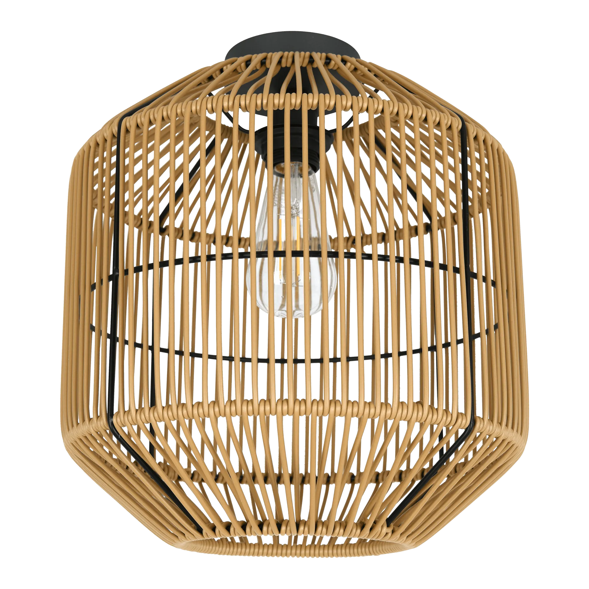 Sable Rattan Ceiling Light