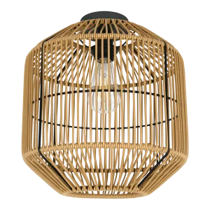 Sable Rattan Ceiling Light