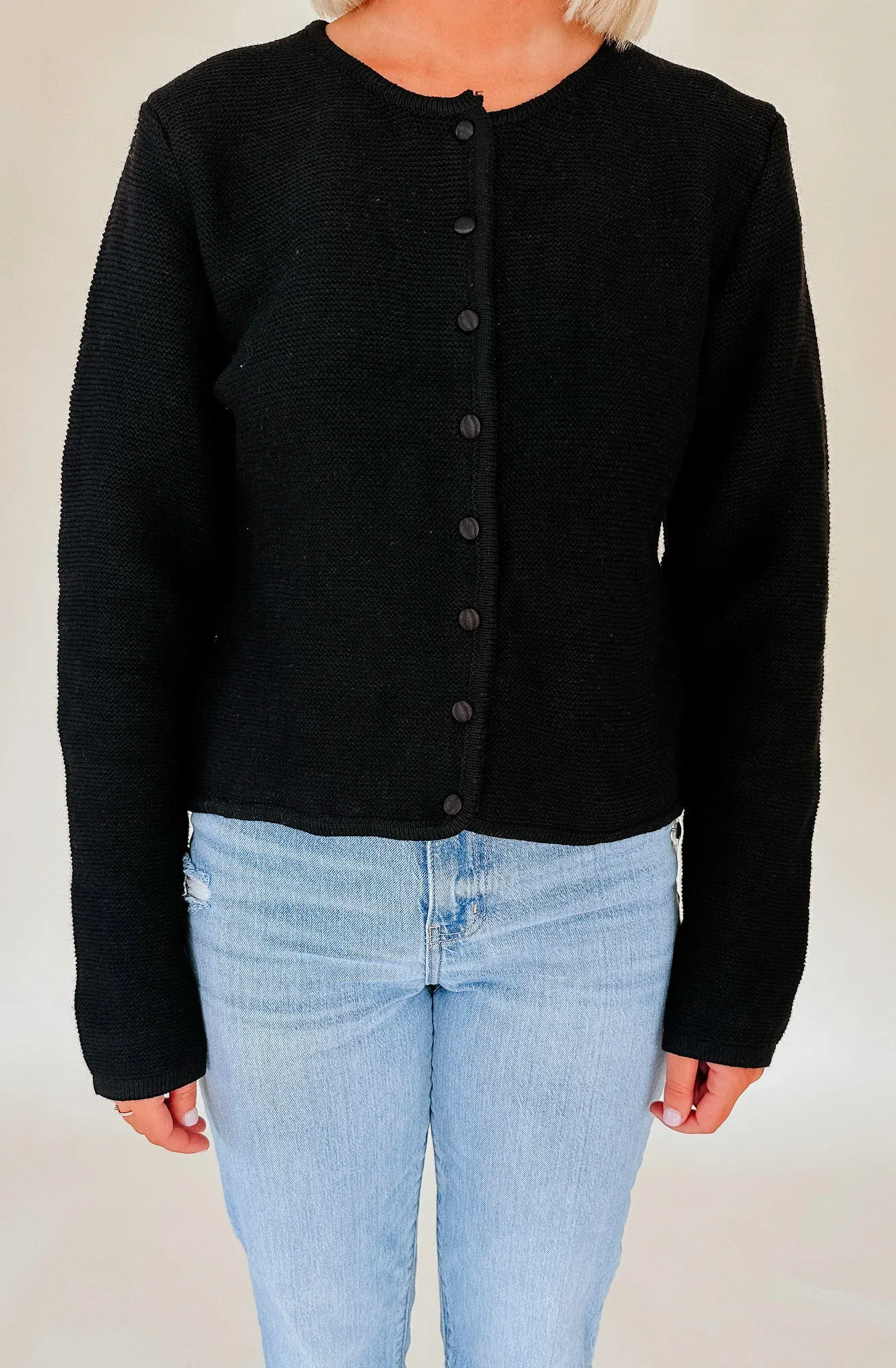 SABRINA BUTTONED CARDIGAN