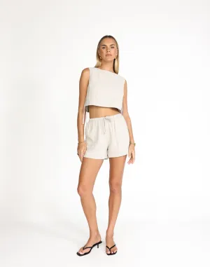 Sabrina Shorts (Latte)