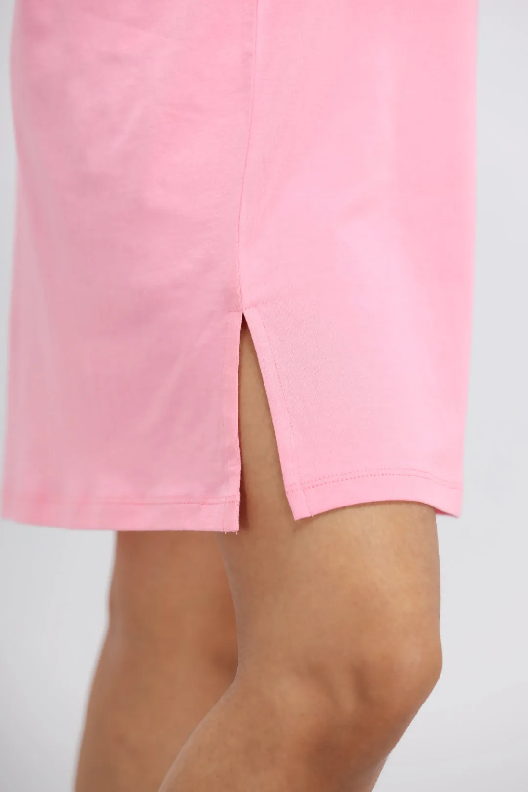 Sachet Pink Supima® T-Shirt Dress