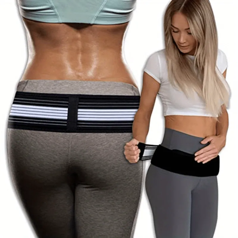 Sacroiliac SI Joint Hip Belt Sciatica Relief and Back Support