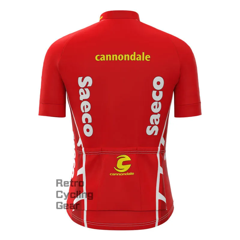 Saeco Retro Short Sleeve Cycling Kit