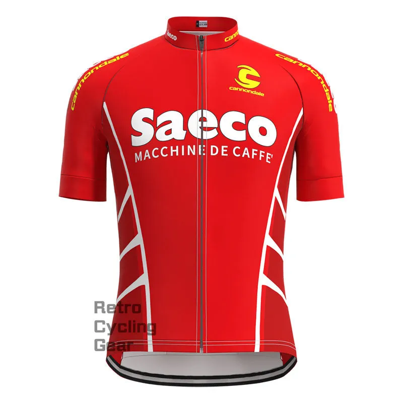 Saeco Retro Short Sleeve Cycling Kit