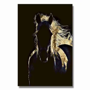 SAF paintings Horse Painting | Horse paintings for living room | Horse painting for wall decoration | Horse painting canvas 24 inch x 36 inch SANF-CR70