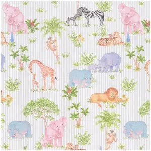 Safari Baby Wrapping Paper Roll