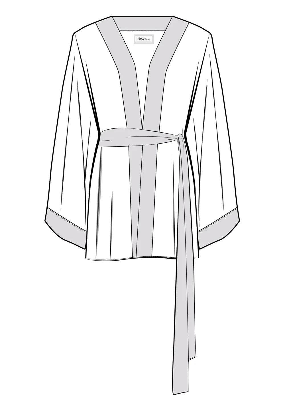 Safari - Kimono (Light Taupe)