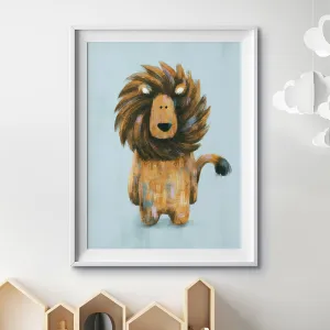 Safari Lion Nursery Print