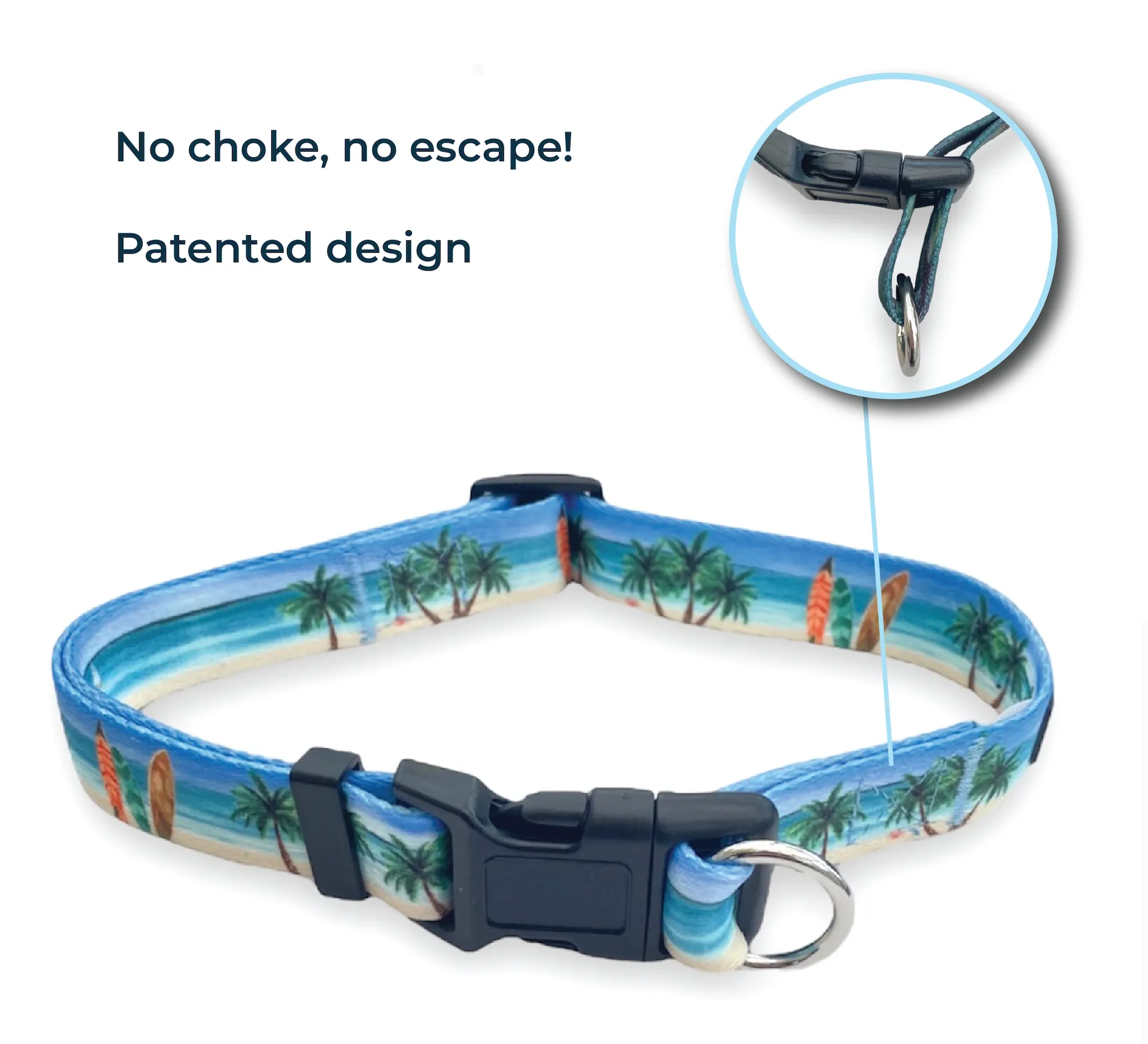 Safe Cinch Collar - Beach