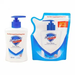 SAFEGUARD PURE WHITE HAND WASH 200ML