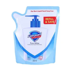 SAFEGUARD PURE WHITE LIQUID HAND WASH 180ML