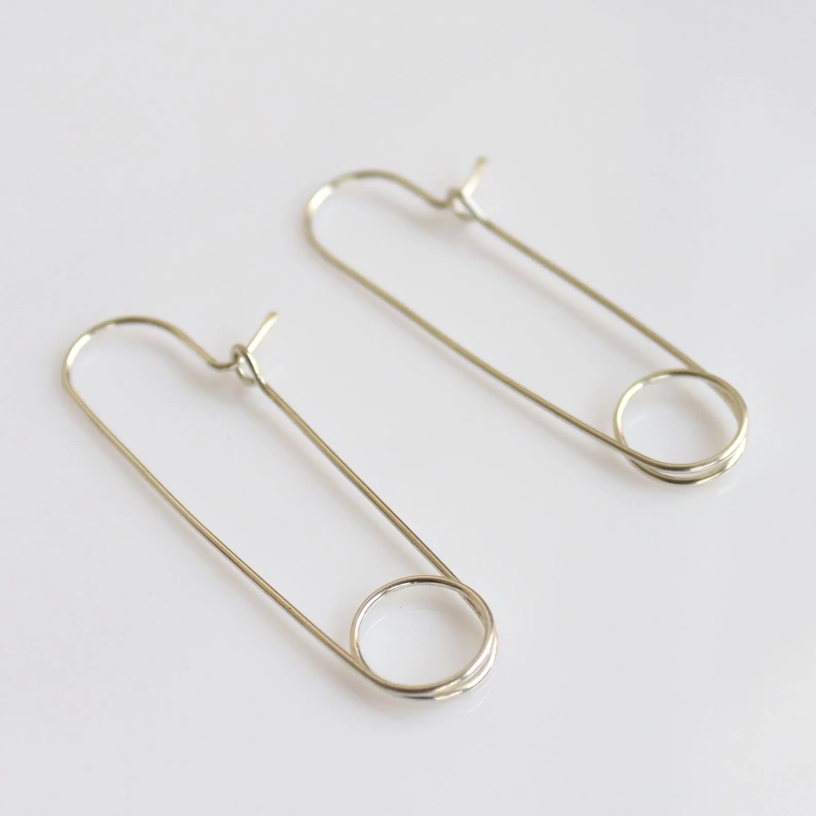 Safety Pin Earrings for women